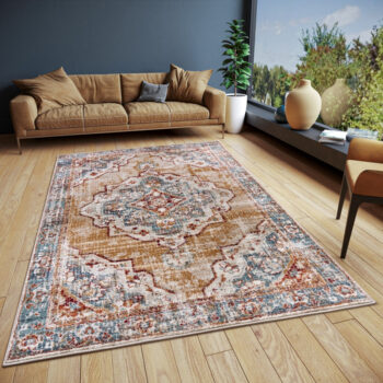 Hanse Home, Kusový koberec Luxor 105645 Strozzi Red Multicolor, 57x90, viacfarebná, obývacia izba