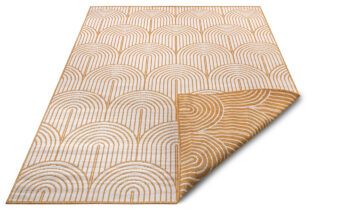 Hanse Home, Kusový koberec Pangli 105849 Ochre – na von aj na doma, 240x330, žltá, chodba / predsieň