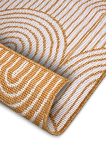 Hanse Home, Kusový koberec Pangli 105849 Ochre – na von aj na doma, 240x330, žltá, chodba / predsieň