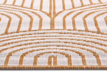 Hanse Home, Kusový koberec Pangli 105849 Ochre – na von aj na doma, 240x330, žltá, chodba / predsieň