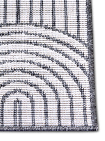 Hanse Home, Kusový koberec Pangli 105851 Silver – na von aj na doma, 200x290, šedá, chodba / predsieň