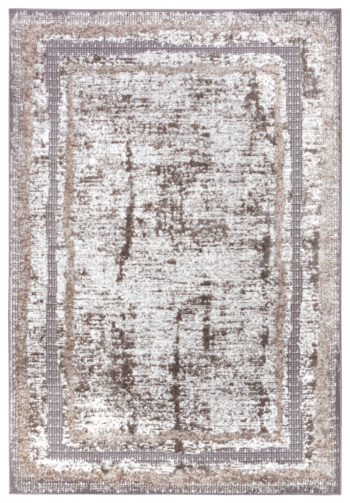 Hanse Home, Kusový koberec Shine 105920 Classic White Cream Silver, 120x170, hnedá, obývacia izba