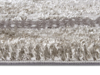 Hanse Home, Kusový koberec Shine 105920 Classic White Cream Silver, 160x235, hnedá, obývacia izba