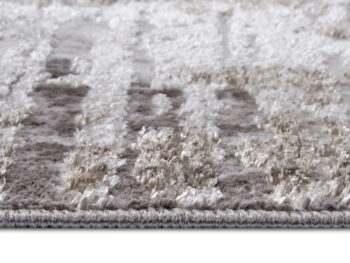 Hanse Home, Kusový koberec Shine 105925 Abstract Cream Grey, 67x120, šedá, obývacia izba