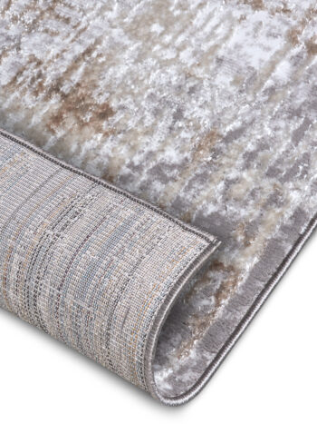Hanse Home, Kusový koberec Shine 105925 Abstract Cream Grey, 67x120, šedá, obývacia izba