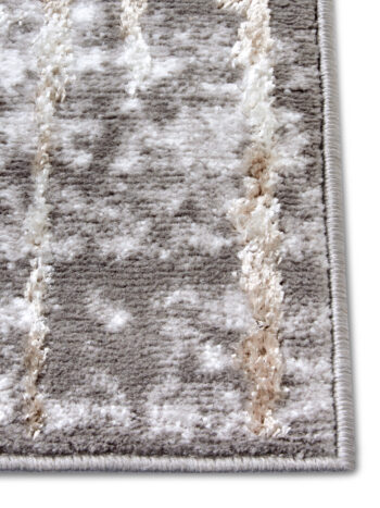 Hanse Home, Kusový koberec Shine 105925 Abstract Cream Grey, 67x120, šedá, obývacia izba