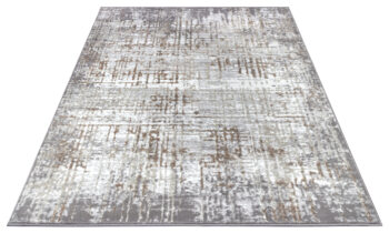 Hanse Home, Kusový koberec Shine 105925 Abstract Cream Grey, 67x120, šedá, obývacia izba