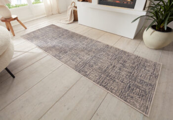 Hanse Home, Kusový koberec Terrain 105602 Sole Cream Grey, 80x200, šedá, obývacia izba
