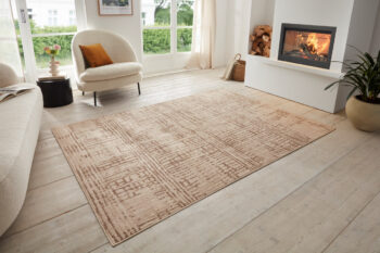 Hanse Home, Kusový koberec Terrain 105603 Sole Cream Brown, 120x170, hnedá, obývacia izba