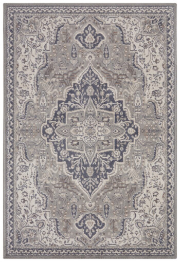 Hanse Home, Kusový koberec Terrain 105604 Orken Grey Cream, 80x120, šedá, obývacia izba