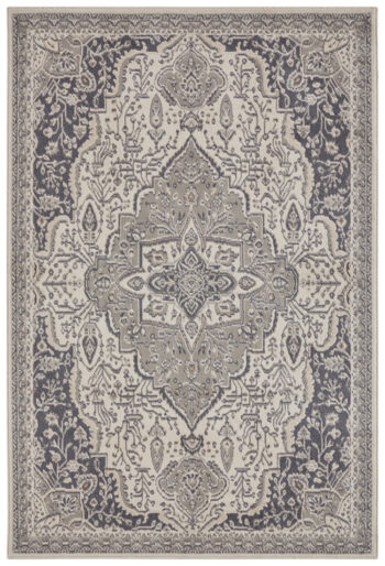 Hanse Home, Kusový koberec Terrain 105605 Orken Cream Grey, 120x170, béžová, obývacia izba