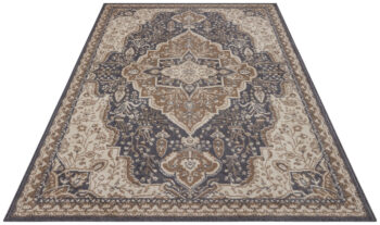 Hanse Home, Kusový koberec Terrain 105607 Orken Black Brown, 80x120, hnedá, obývacia izba