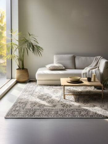 Hanse Home, Kusový koberec Terrain 106002 Cream Grey, 80x120, šedá, obývacia izba