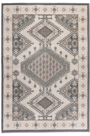 Hanse Home, Kusový koberec Terrain 106004 Cream Grey, 80x120, šedá, obývacia izba