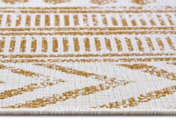 Hanse Home, Kusový koberec Twin Supreme 105787 Ochre – na von aj na doma, 80x150, žltá, chodba / predsieň
