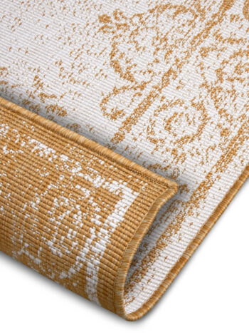 Hanse Home, Kusový koberec Twin Supreme 105788 Cebu Ochre – na von aj na doma, 200x290, žltá, chodba / predsieň