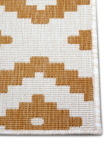 Hanse Home, Kusový koberec Twin-Wendeteppiche 105794 Ochre – na von aj na doma, 80x150, žltá, chodba / predsieň