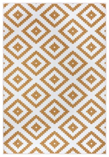 Hanse Home, Kusový koberec Twin-Wendeteppiche 105794 Ochre – na von aj na doma, 80x150, žltá, chodba / predsieň