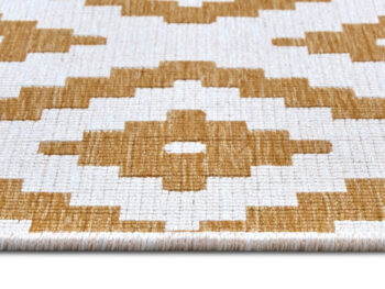 Hanse Home, Kusový koberec Twin-Wendeteppiche 105794 Ochre – na von aj na doma, 80x150, žltá, chodba / predsieň