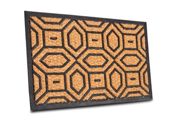 Hanse Home, Rohožka Diamonds 105932 - na von aj na doma, 45x75, hnedá, chodba / predsieň