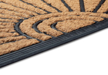 Hanse Home, Rohožka Mix Mats Cocos 105685 – na von aj na doma, 45x75 půlkruh, hnedá, chodba / predsieň