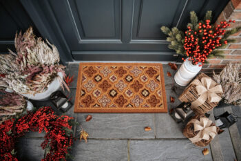 Hanse Home, Rohožka Moroccan Tiles 105927 - na von aj na doma, 45x75, viacfarebná, chodba / predsieň