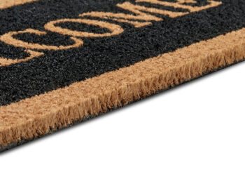 Hanse Home, Rohožka Welcome 105679 – na von aj na doma, 27x70, čierna, chodba / predsieň