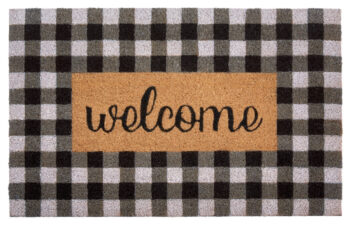 Hanse Home, Rohožka Welcome 105705 – na von aj na doma, 45x70, čierna, chodba / predsieň