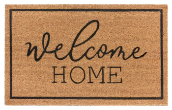 Hanse Home, Rohožka Welcome home 105684 – na von aj na doma, 45x75, hnedá, chodba / predsieň