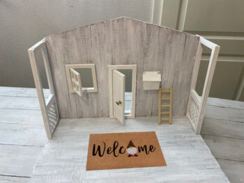 Hanse Home, Rohožka Welcome trpaslík 105698 – na von aj na doma, 45x70, hnedá, chodba / predsieň