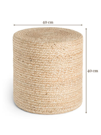 Hanse Home Sedací vak JUTTA POUF 106234 Beige - 40x40 cm