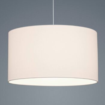 Helestra Certo závesná lampa valec 1-pl., biela