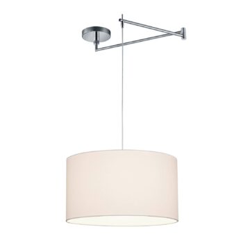 Helestra Certo závesná lampa valec 1-pl., biela