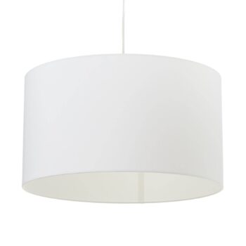 Helestra Certo závesná lampa valec 2-pl., biela