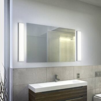 Helestra Cosi nástenné LED chróm, výška 61 cm