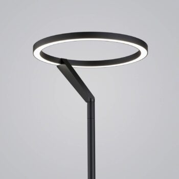 Helestra Elara LED lampa down stmievateľná čierna