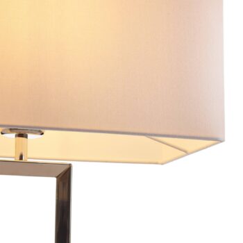 Helestra Enna 2 textilná stolová lampa výška 53 cm