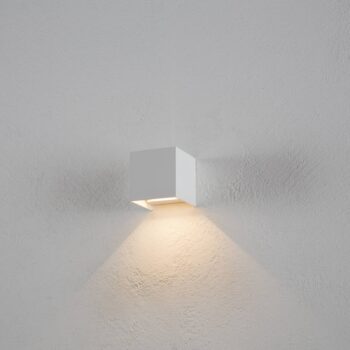 Helestra Siri 44 vonkajšia lampa up/down biela