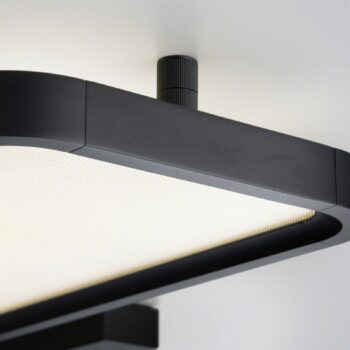 Helestra Vesp LED panel backlight 120x26 cm čierna