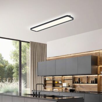 Helestra Vesp LED panel backlight 120x26 cm čierna