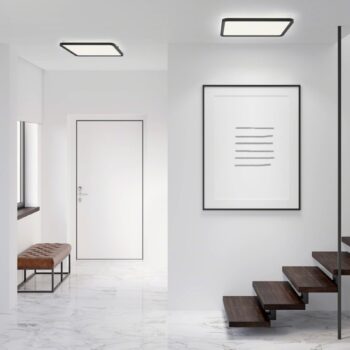 Helestra Vesp LED panel backlight 61x61 cm čierna