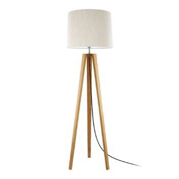 HerzBlut Anni lampa, hrčavý dub olejovaná/krémová