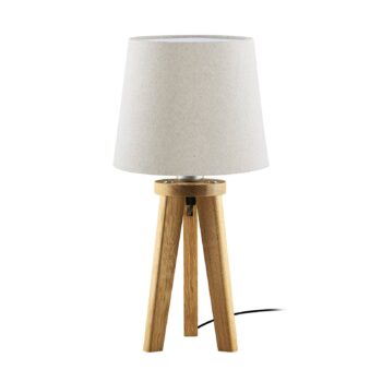 HerzBlut Elli lampa, hrčavý dub olejovaná/krémová