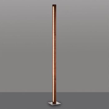 HerzBlut Leonora stojaca LED lampa 122,5 cm orech