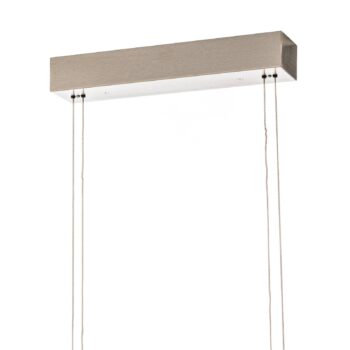 HerzBlut Leonora závesná lampa Down 121 cm orech