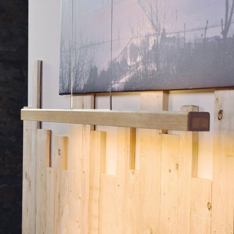 HerzBlut Leonora závesná lampa Up&Down 121 cm HerzBlut Leonora závesná lampa Up&Down 121 cm