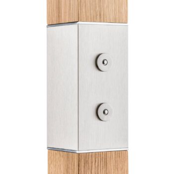 HerzBlut Otto O stojaca LED lampa prírodný dub