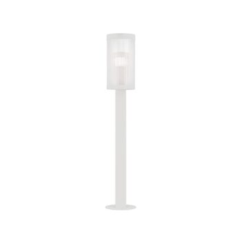 Hliníková vlnová lampa Coupar Garden, biela
