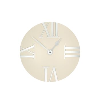 Hodiny Retro cream, 35cm