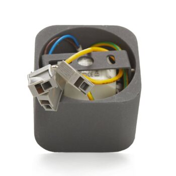 Hranaté LED svietidlo Downlight Palmi antracitové